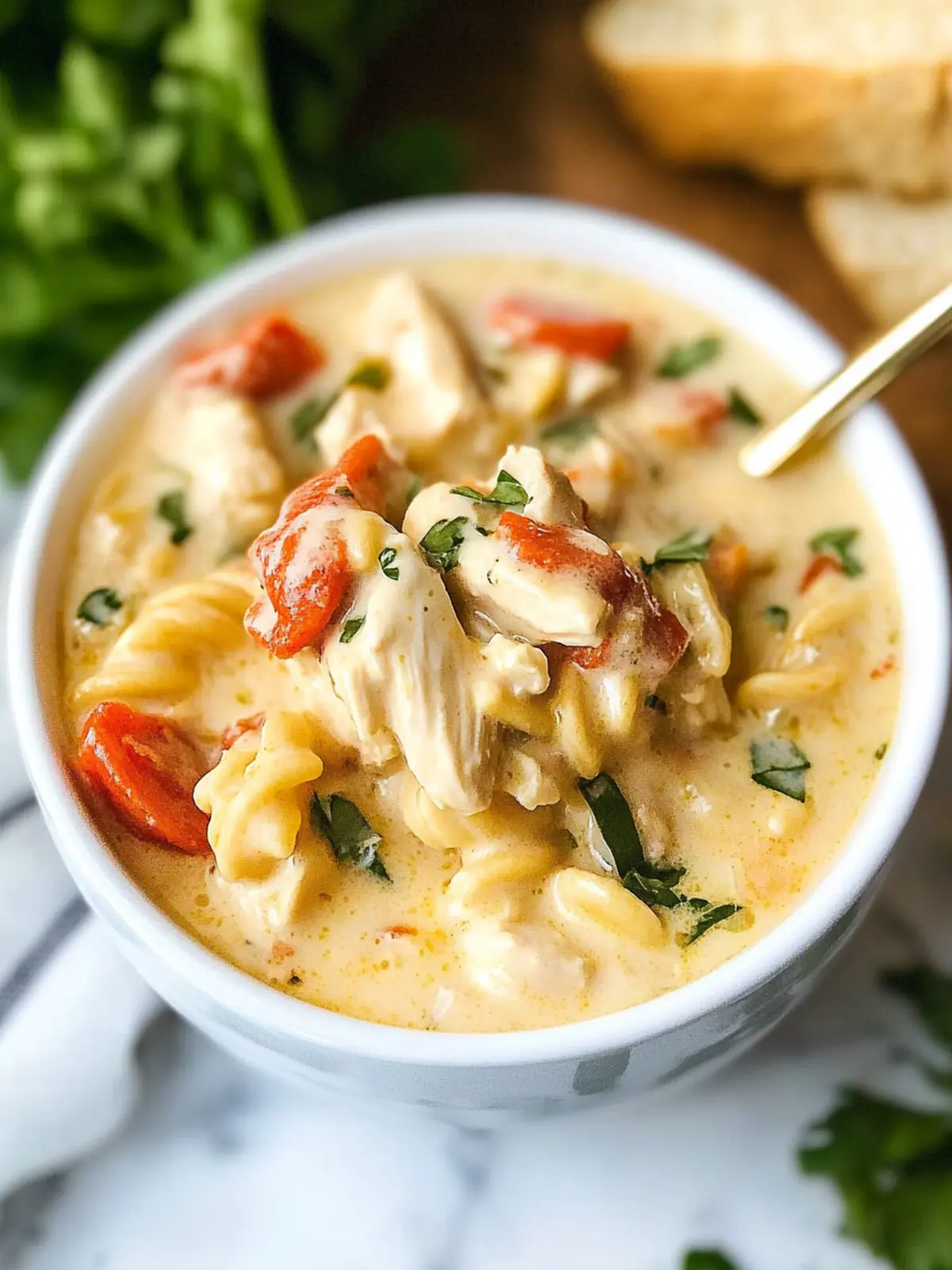 Instant Pot Creamy Marry Me Chicken Soup