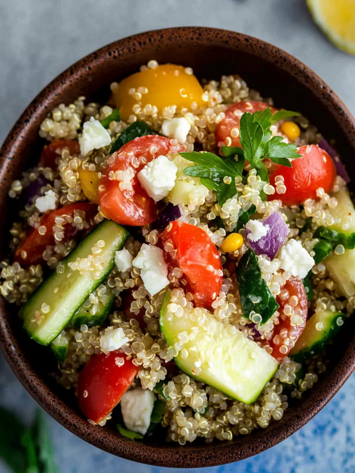 Vibrant Greek Quinoa Salad Recipe to Brighten Your Day 2 Greek Quinoa Salad