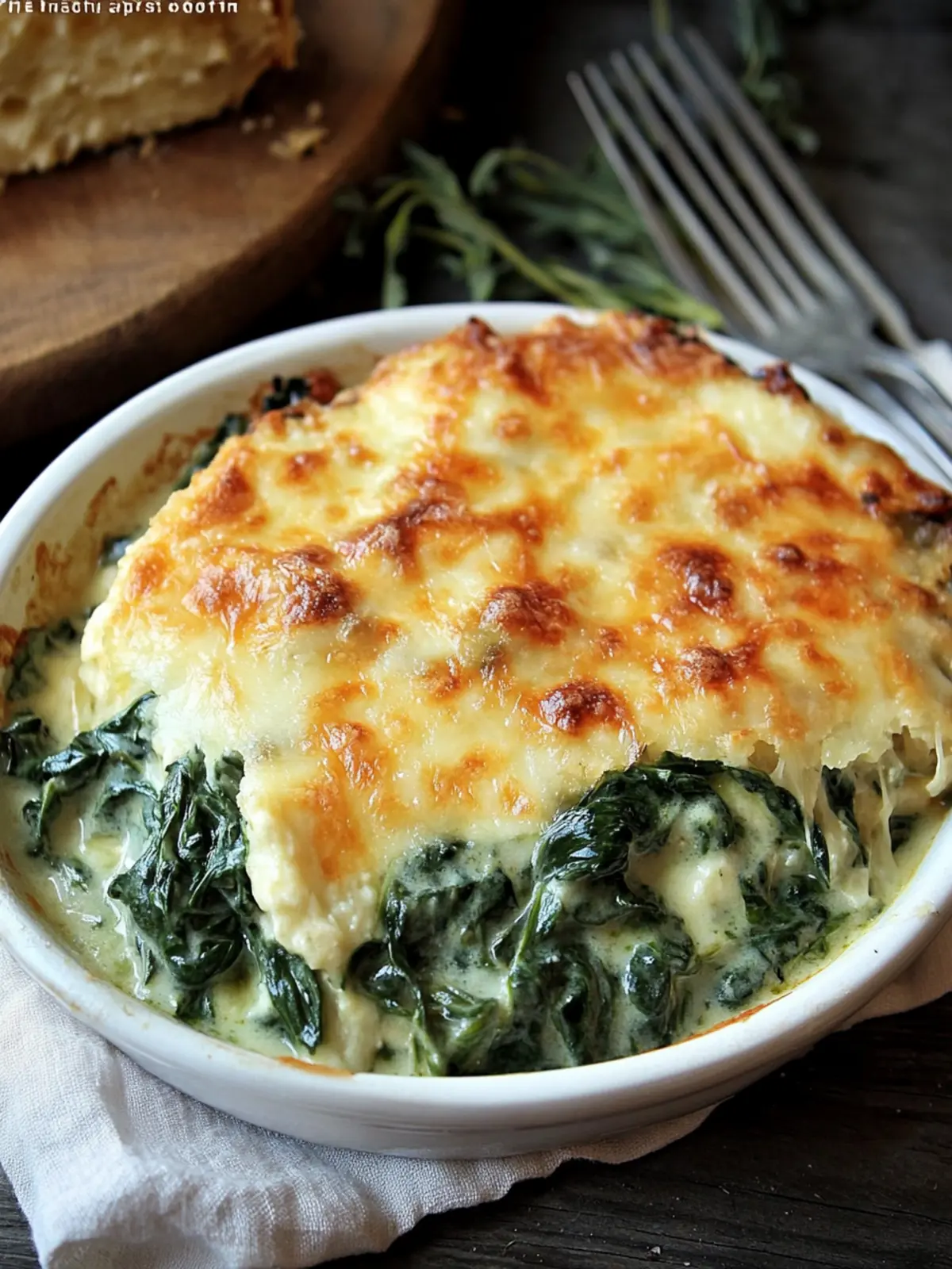 Spinach Gratin