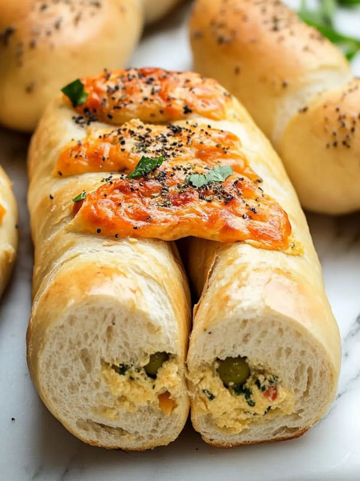 Easy 4 Ingredient Bialys + 6 Filling Options