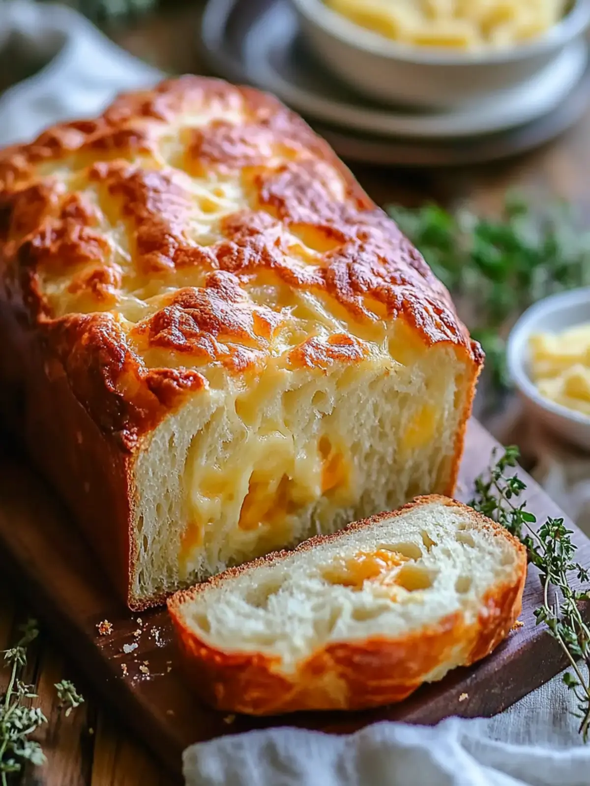 Cheese Bread: Easy Quick Bread