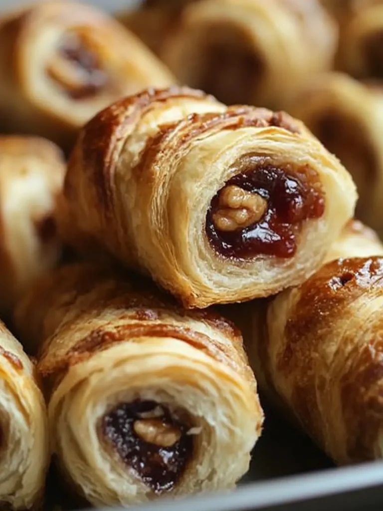 Rough Puff Rugelach – Fill with Jam/Nuts/Chocolate