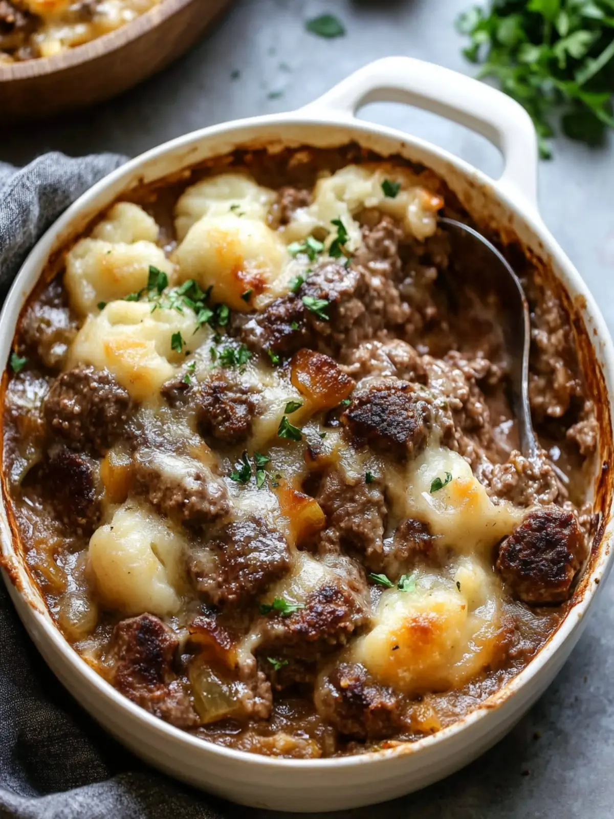 Salisbury Steak Casserole