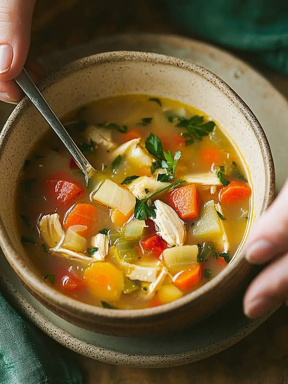 Turkey-Vegetable Soup
