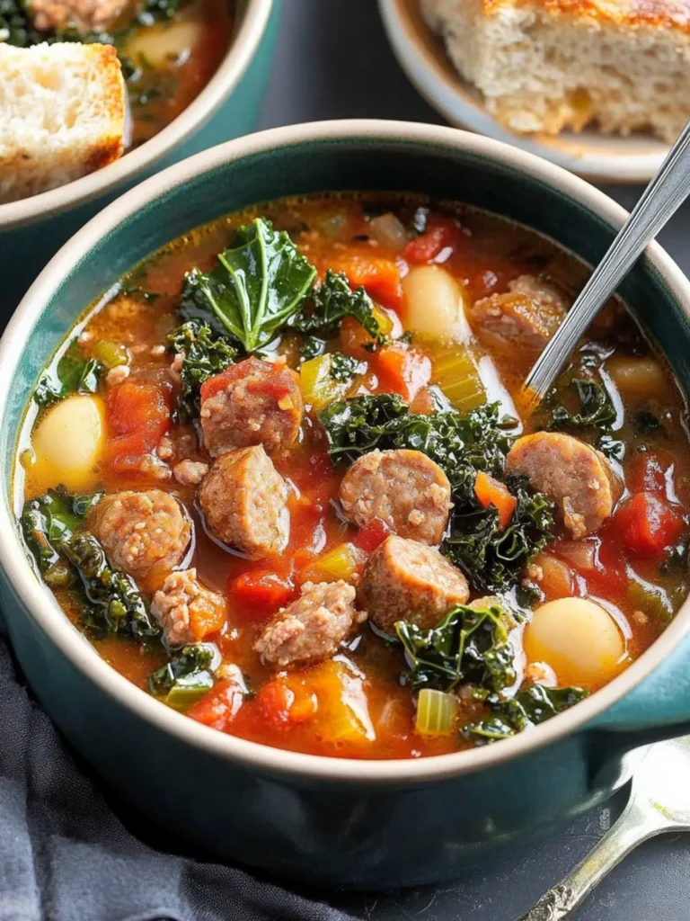 Sausage and Kale Soup