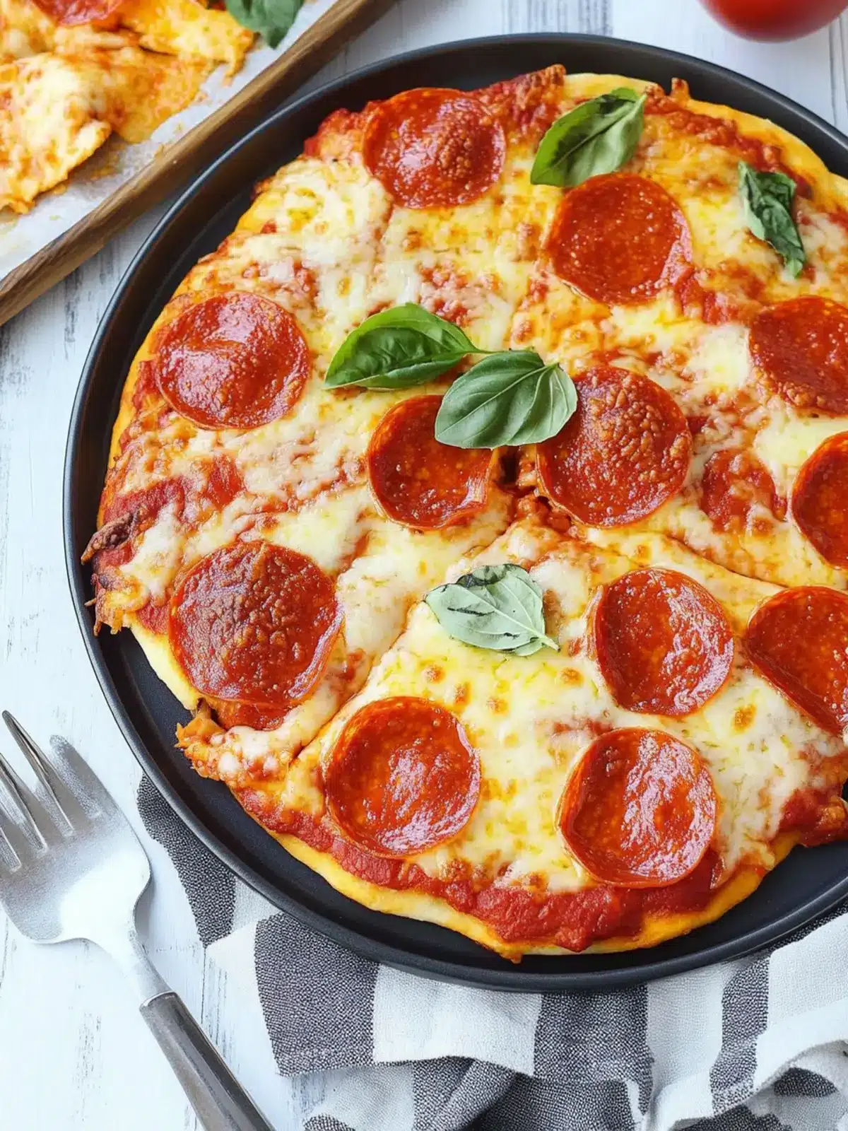 Easy 10 Minute Kid-Friendly Pizza Bake