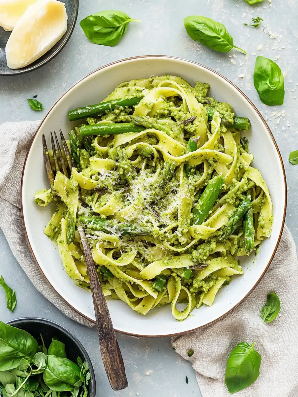 Delicious Asparagus Pesto Pasta to Brighten Your Dinner Table 3 Asparagus Pesto Pasta