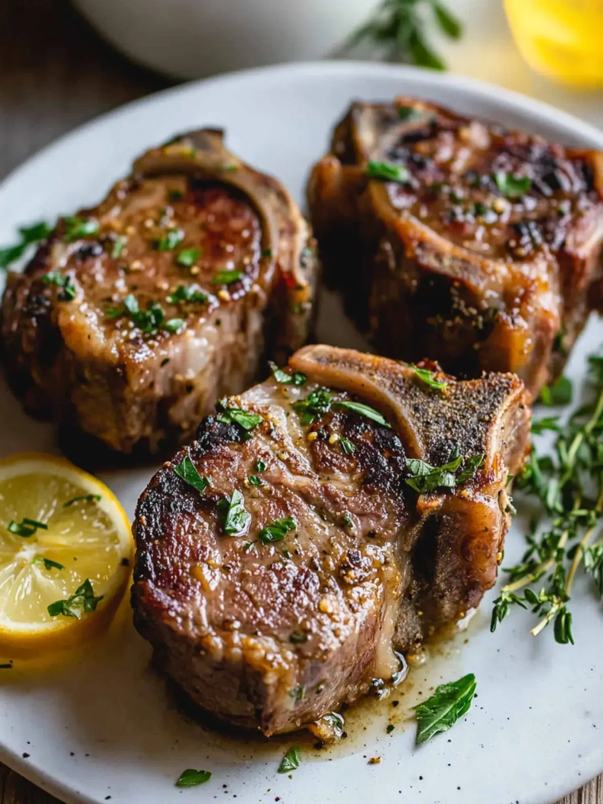 Air Fryer Lamb Chops