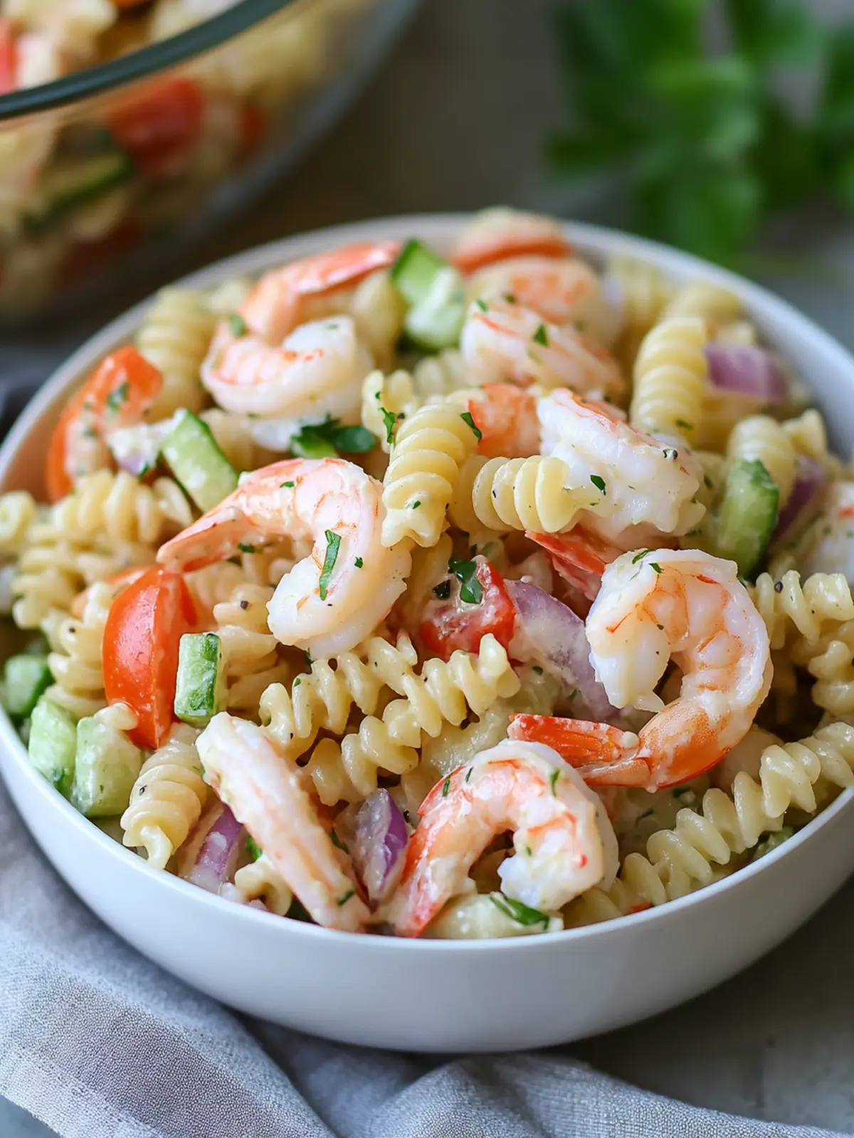 Refreshing Shrimp Pasta Salad