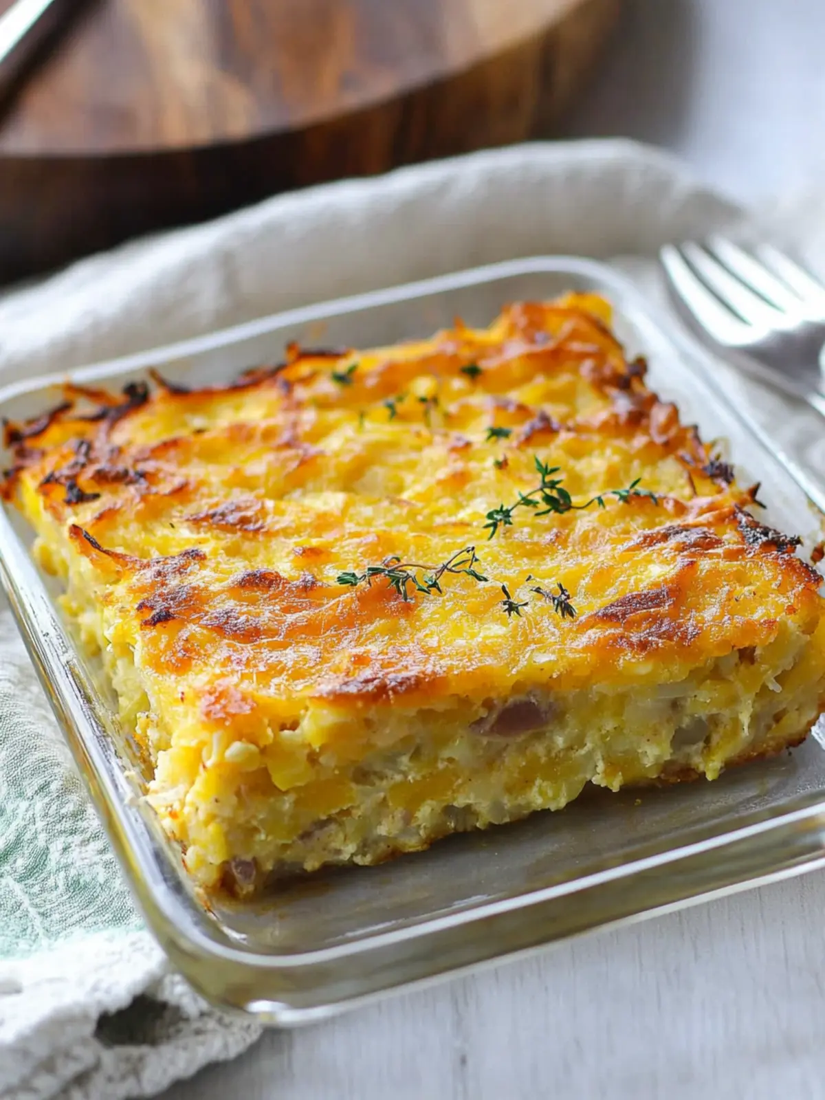 Breakfast Casserole with Hash Browns
