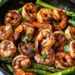 Blackened Shrimp and Asparagus Skillet (20 Minutes)
