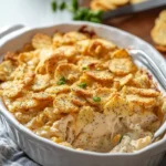 Poppy Seed Chicken Casserole With Ritz Crackers