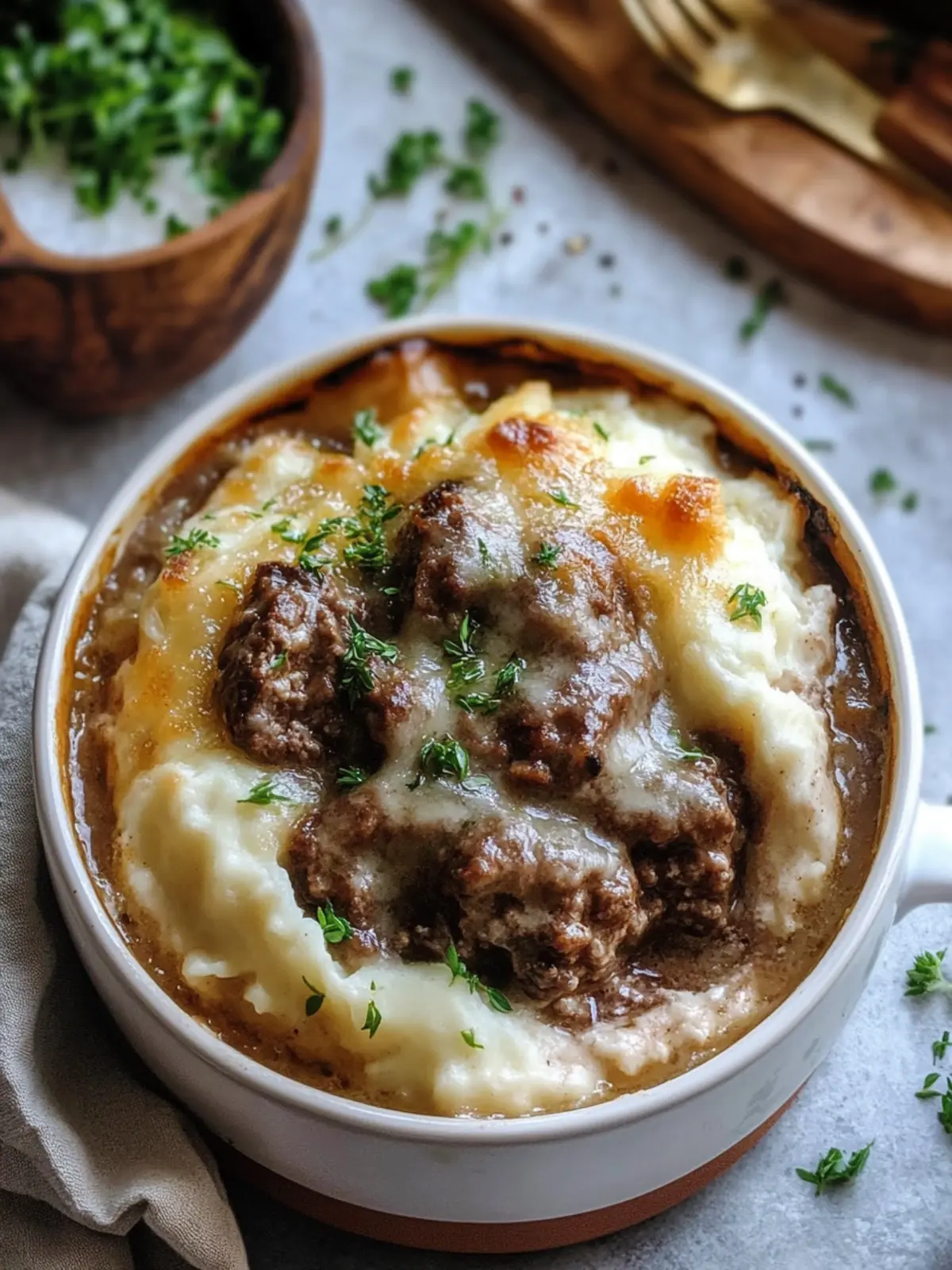 Salisbury Steak Casserole