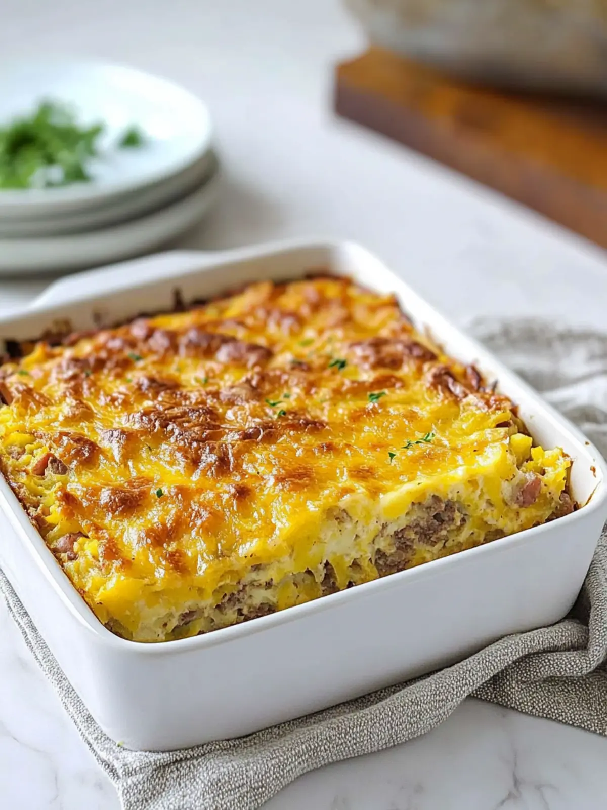 Breakfast Casserole with Hash Browns