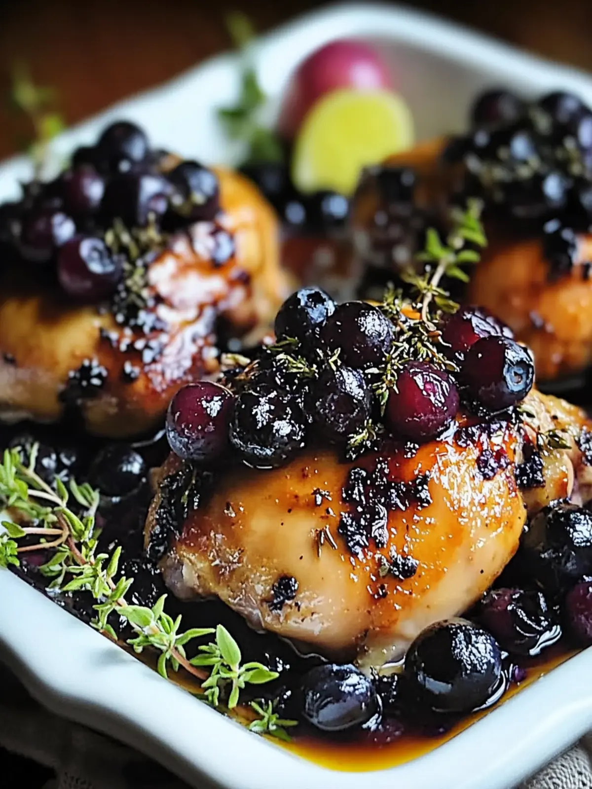Best-Ever Blueberry Thyme Chicken