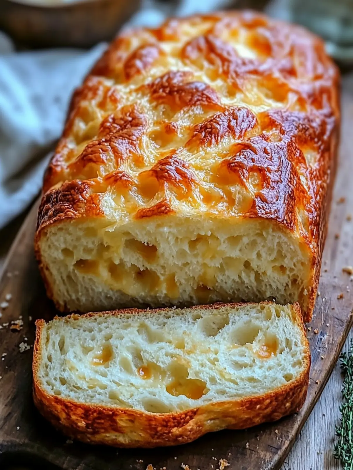 Cheese Bread: Easy Quick Bread