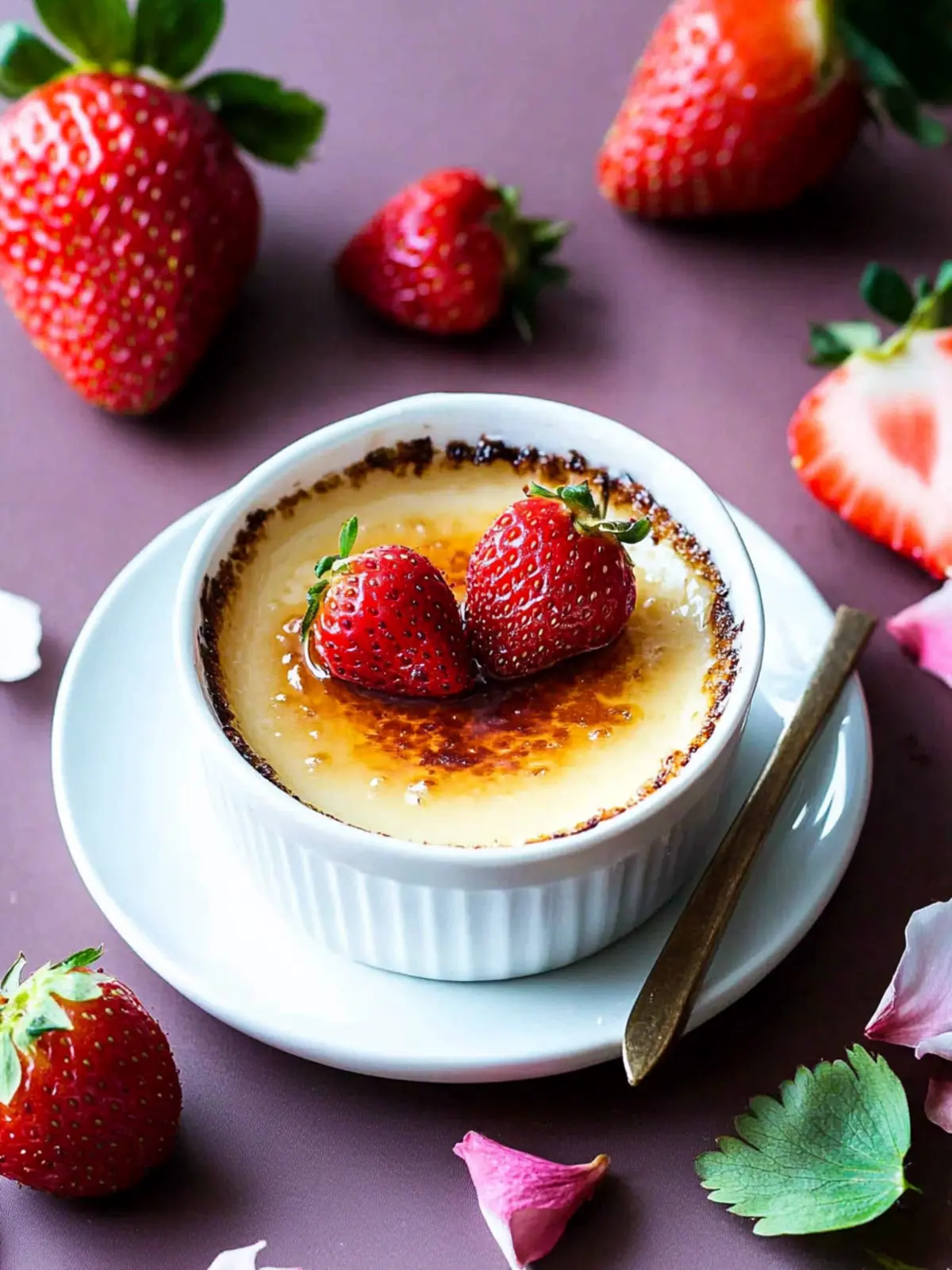 Indulge in the Best Strawberry Crème Brûlée Recipe Ever 3 Strawberry Crème Brûlée Recipe