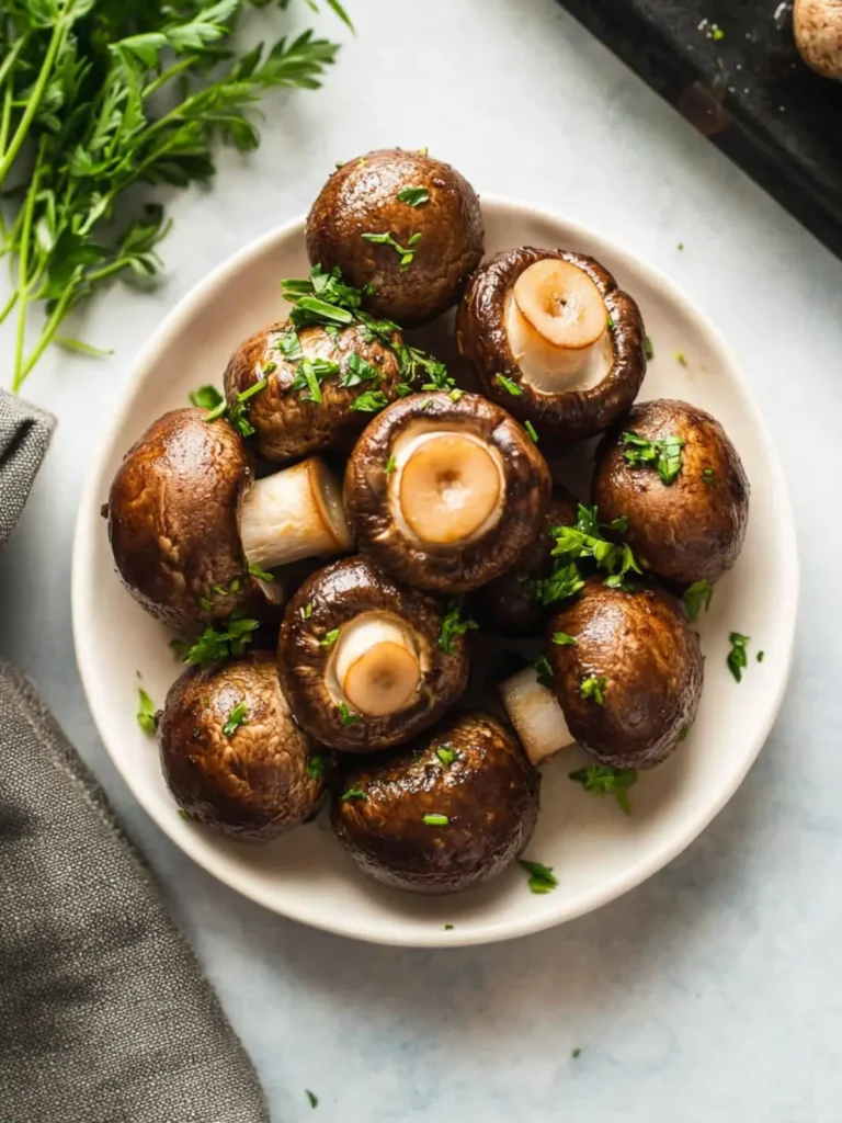 Miso Mushrooms (with Soy Sauce)