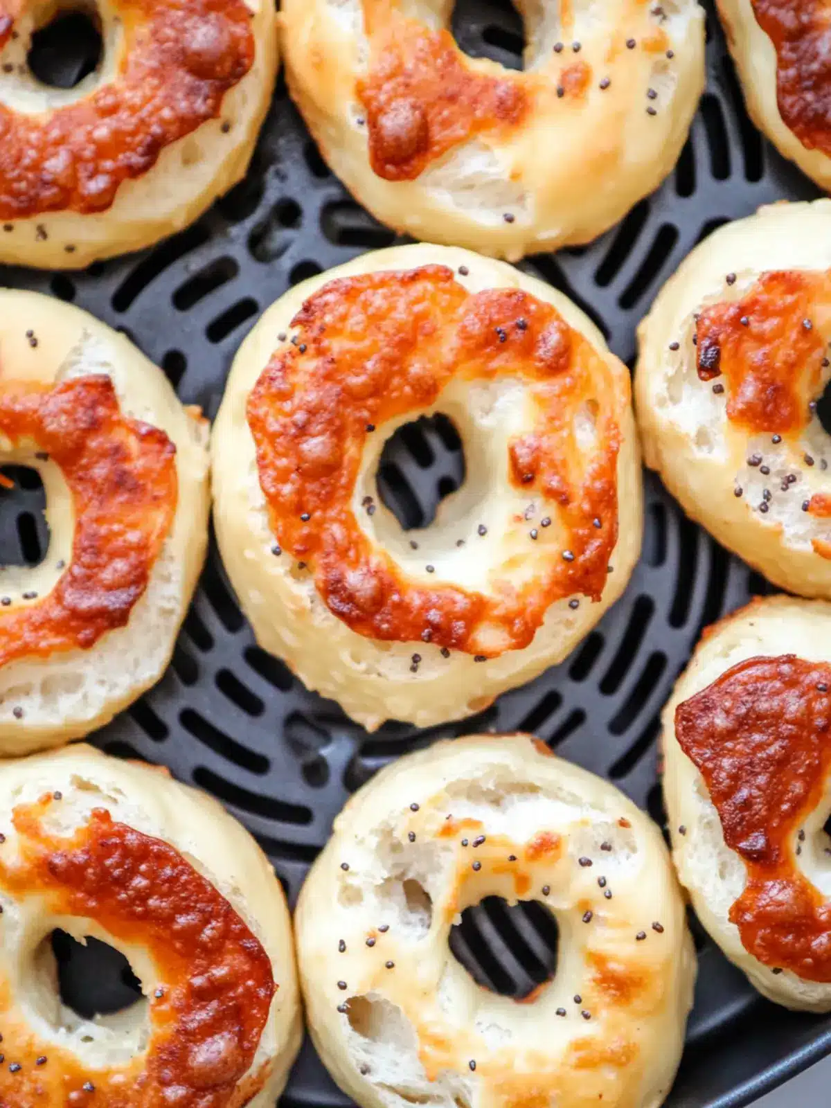 Air Fryer Bagel Bites (homemade)