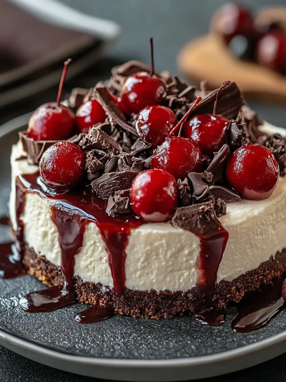 Black Forest Cheesecake Symphony