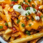Loaded Nacho Fries with Melty Cheese