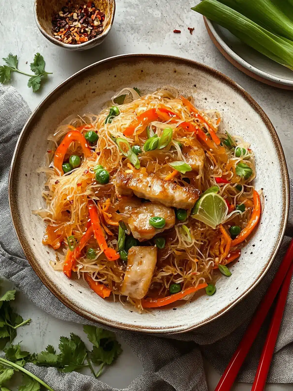 Savory Pad Woon Sen: A Flavorful Twist on Classic Noodles 3 Pad Woon Sen