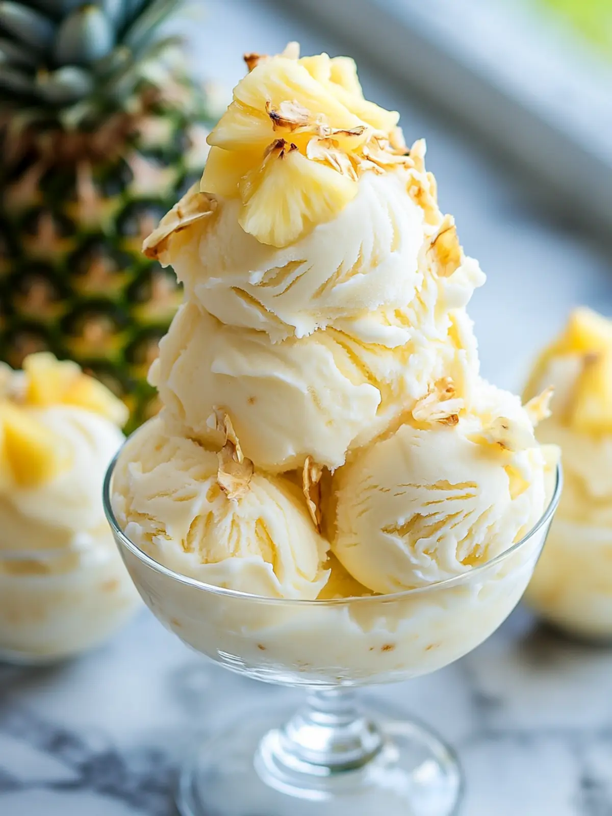 Cool Off with Pineapple Greek Frozen Yogurt Bliss 2 Pineapple Greek Frozen Yogurt