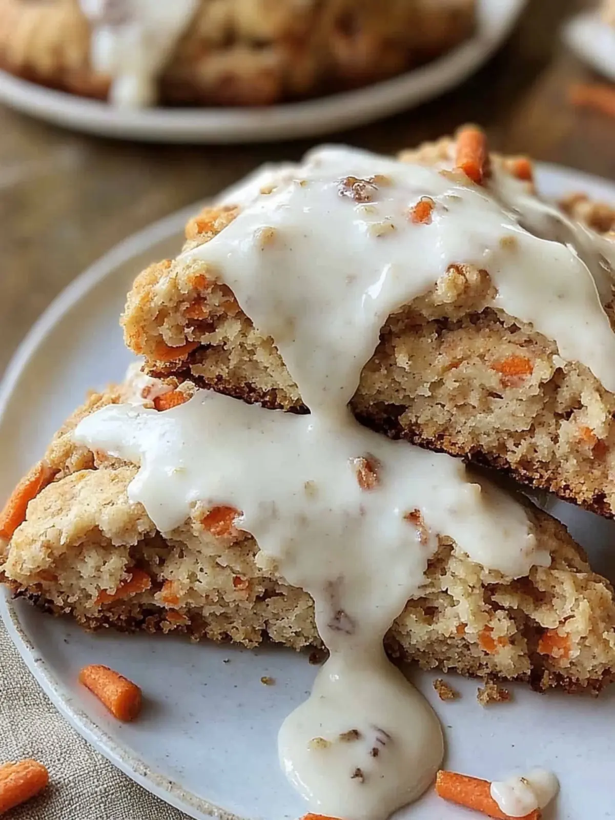 Carrot Cake Scones Recipe {Quick & Easy!}