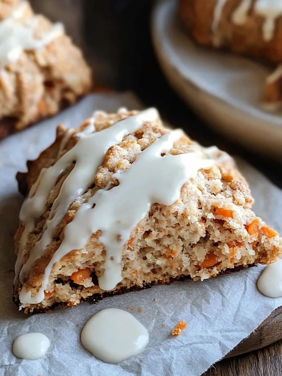 Carrot Cake Scones Recipe {Quick & Easy!}
