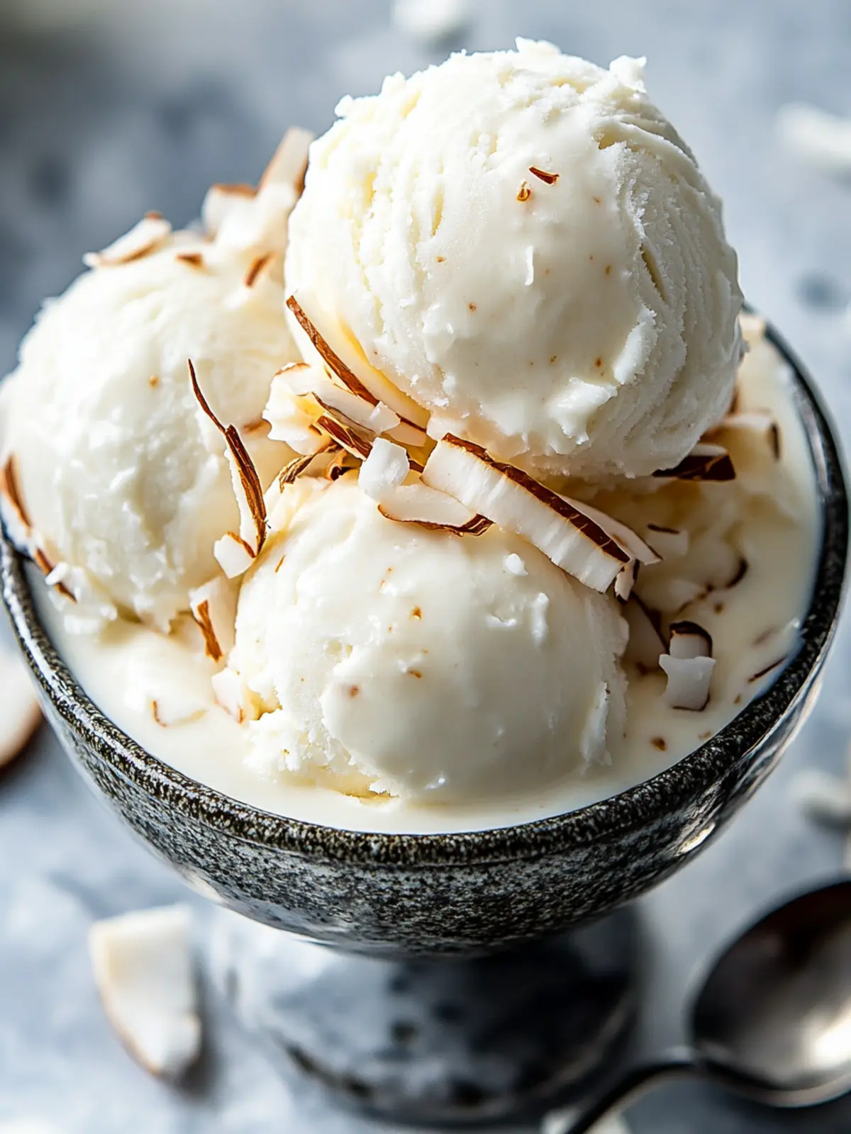 Creamy Coconut Greek Frozen Yogurt You'll Crave All Summer 5 Coconut Greek Frozen Yogurt
