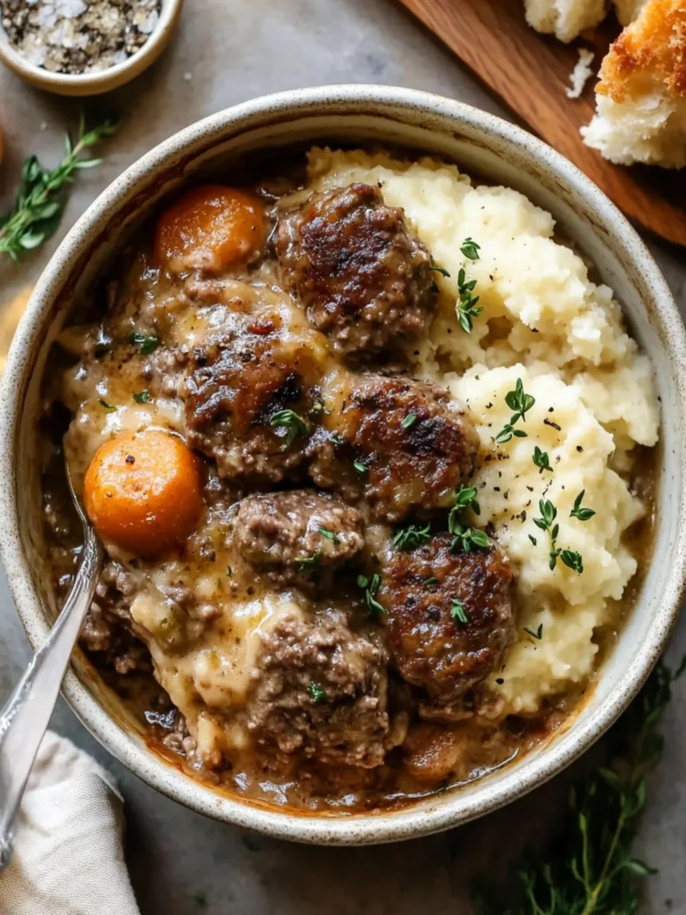 Salisbury Steak Casserole