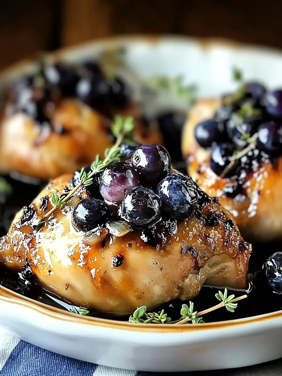 Best-Ever Blueberry Thyme Chicken