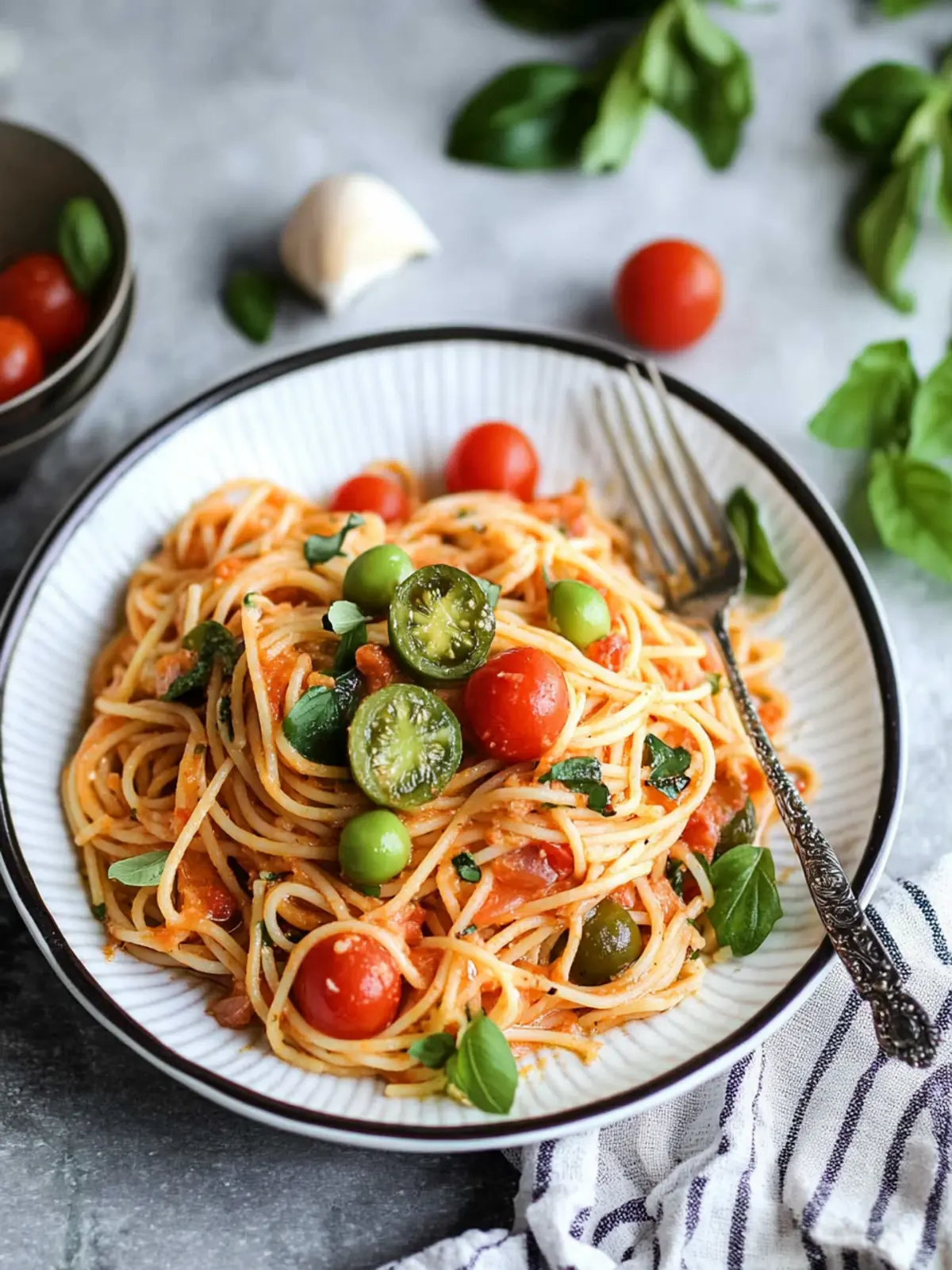 Delicious Spaghetti with Veracruz Sauce for a Fresh Twist 3 Spaghetti with Veracruz Sauce