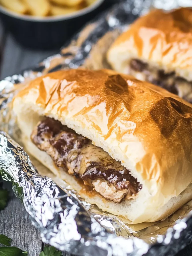 French Dip Foil Packets