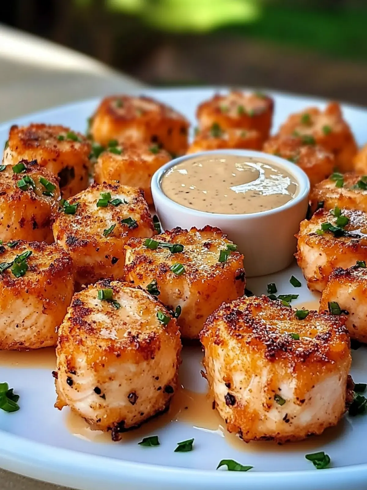 Crispy Bang Bang Salmon Bites