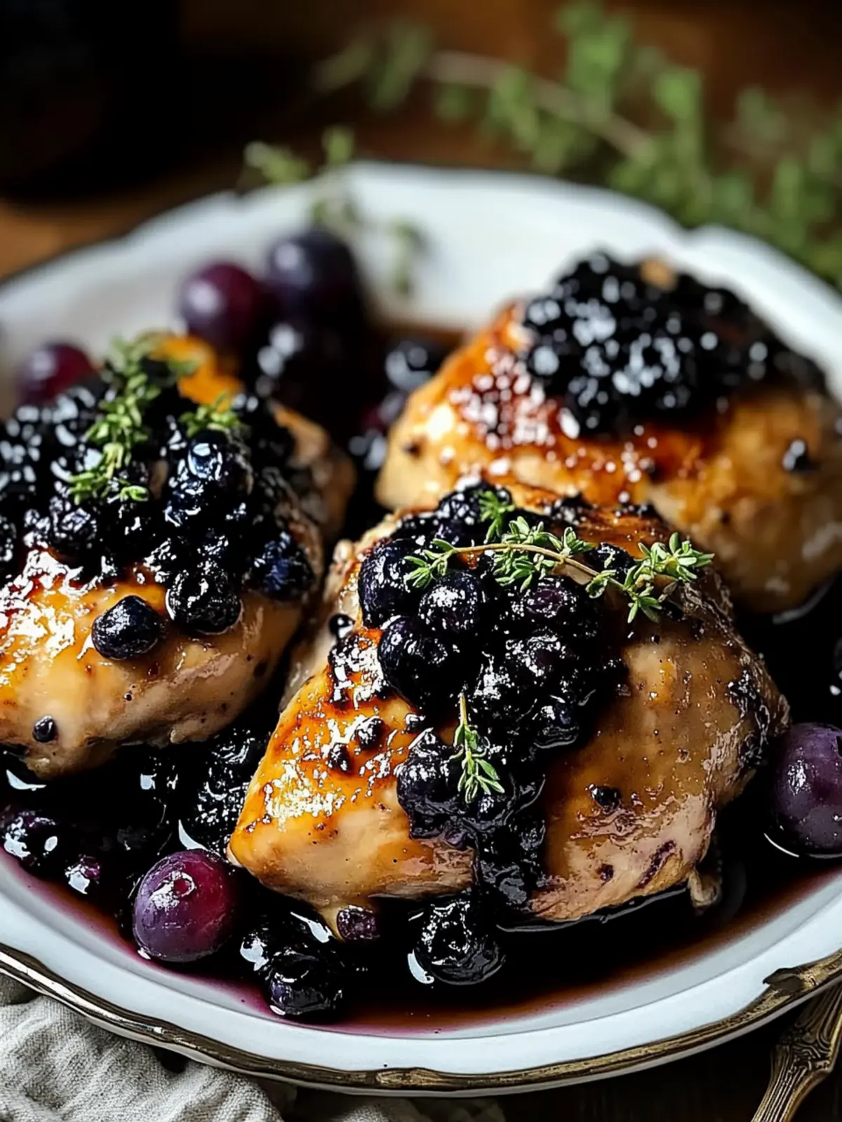 Best-Ever Blueberry Thyme Chicken