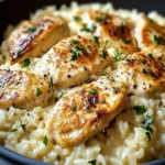 Creamy Parmesan Chicken & Rice