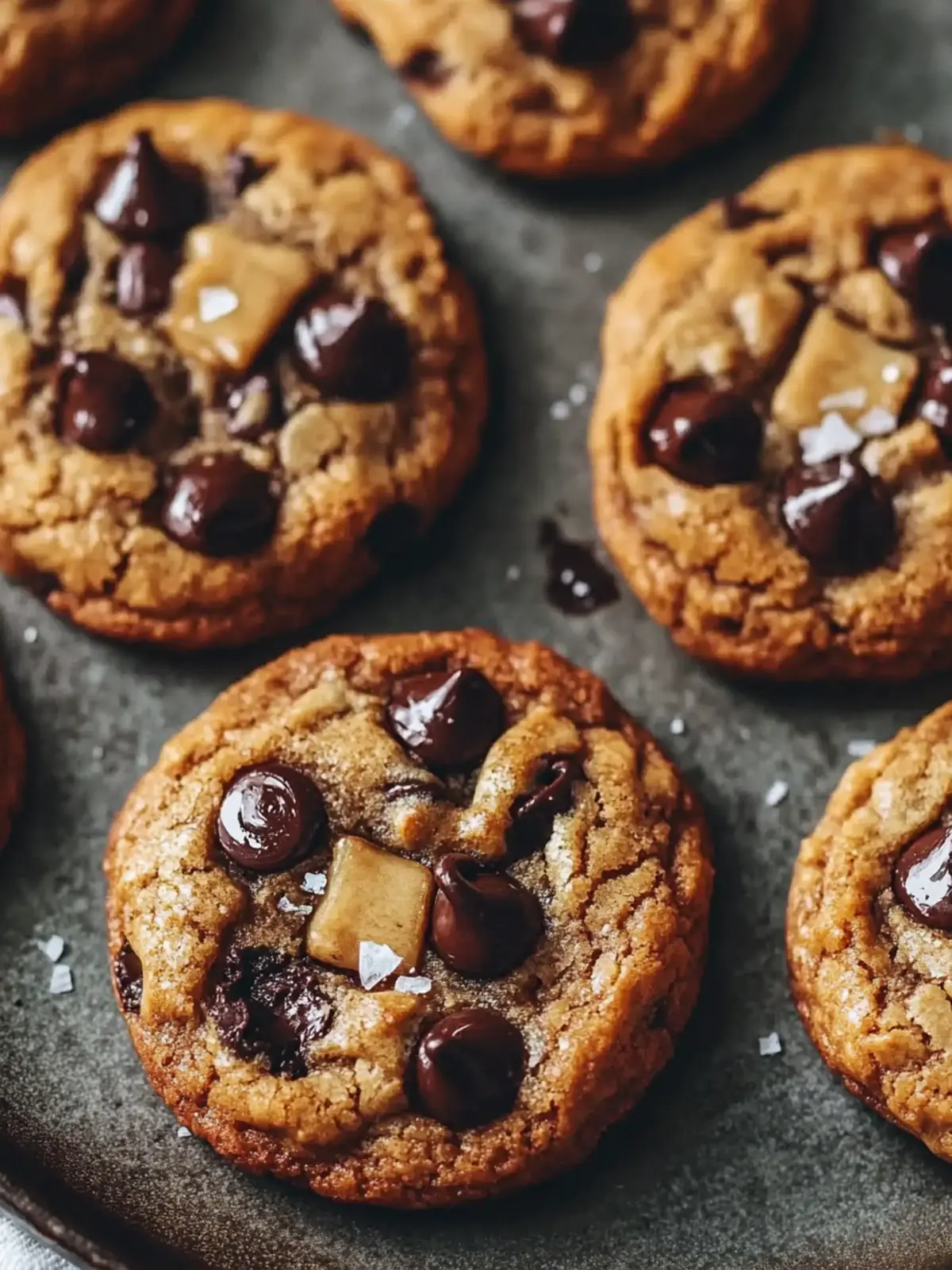 Chewy Banana Bread Chocolate Chip Cookies!