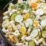Dill Pickle Pasta Salad