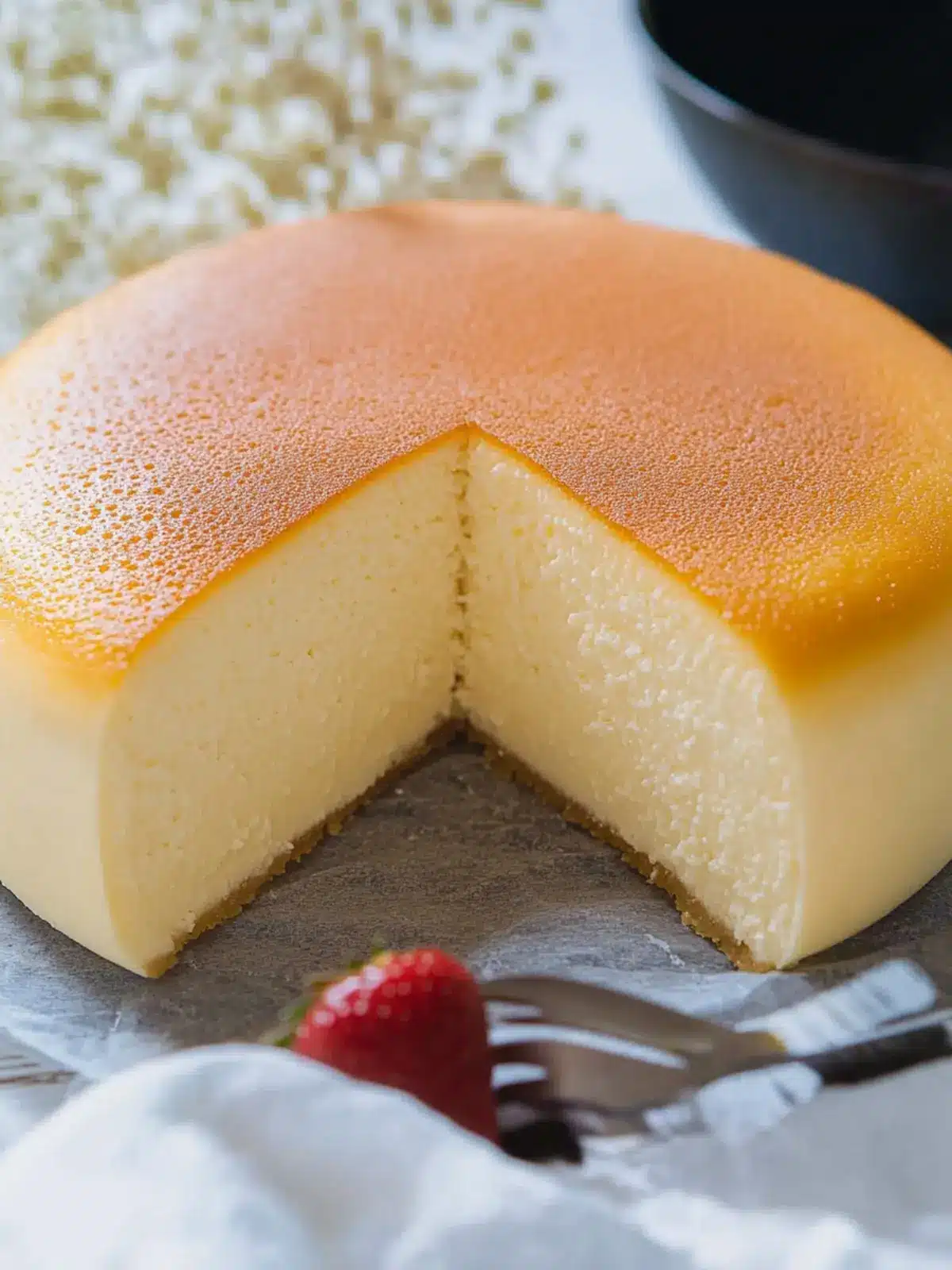 Jiggly Japanese Cheesecake