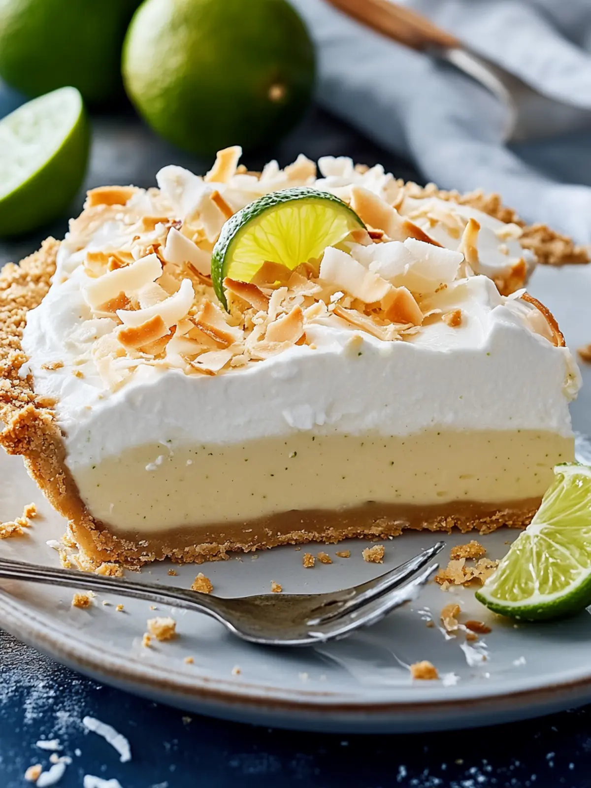 Coconut Lime Cream Pie