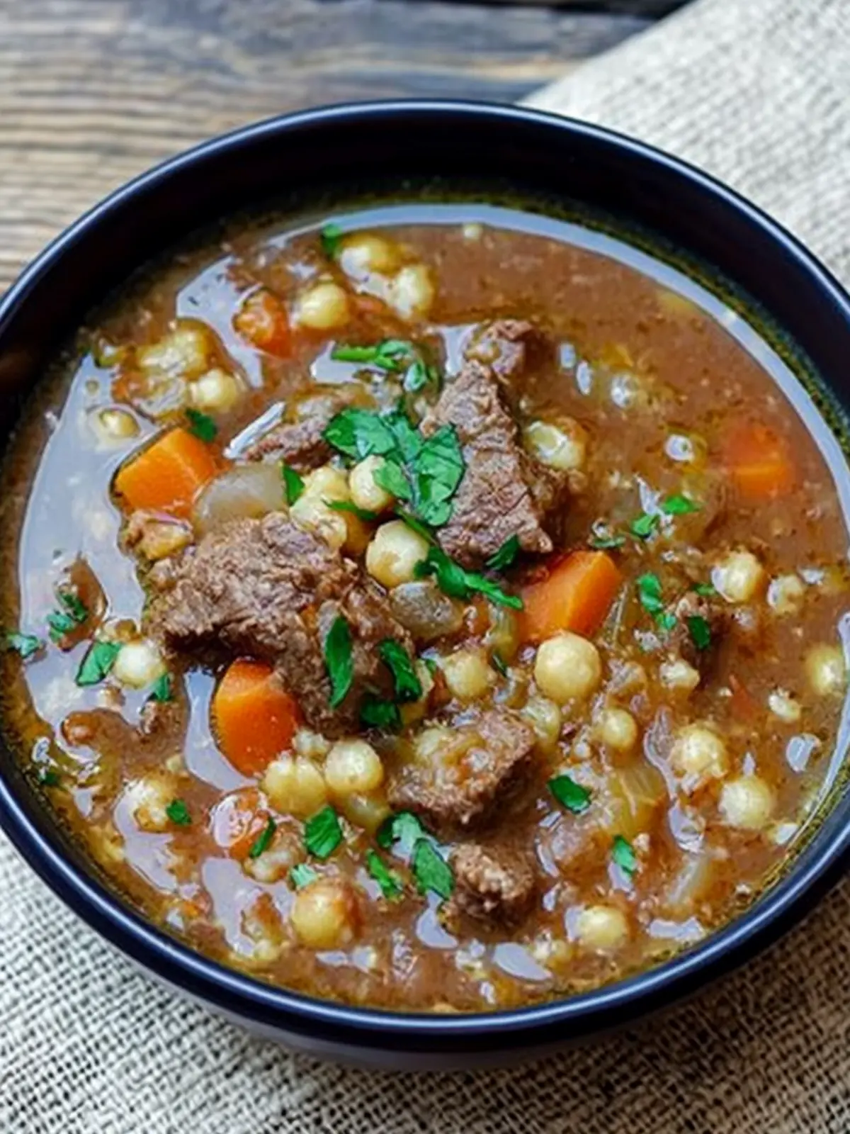 Beef and Barley Stew