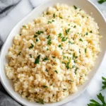 Garlic Herb Cauliflower Rice