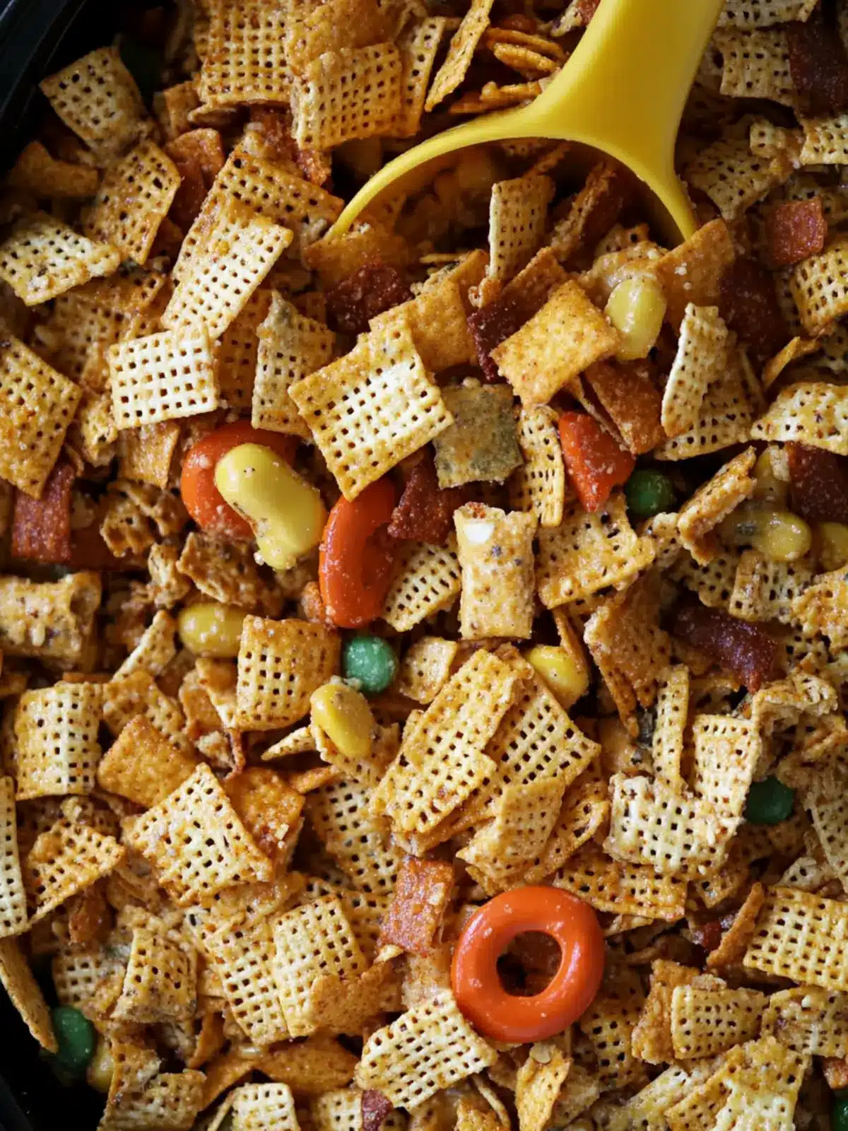 Crockpot Cinco de Mayo Fiesta Ranch Chex Mix