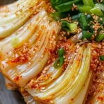 Napa Cabbage Kimchi: A Crunchy
