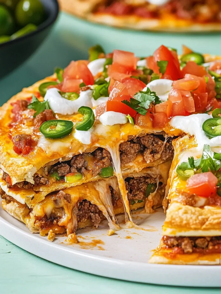 Taco Bell Mexican Pizza