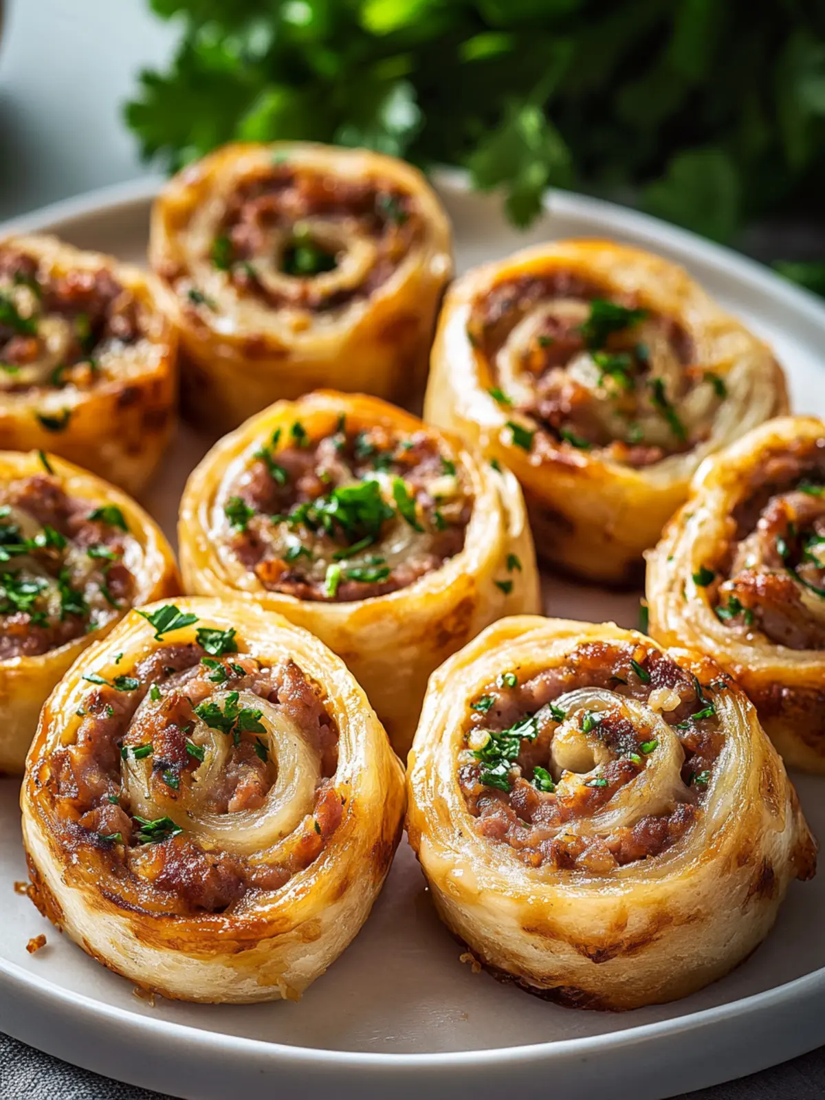 Easy Sausage Pinwheels