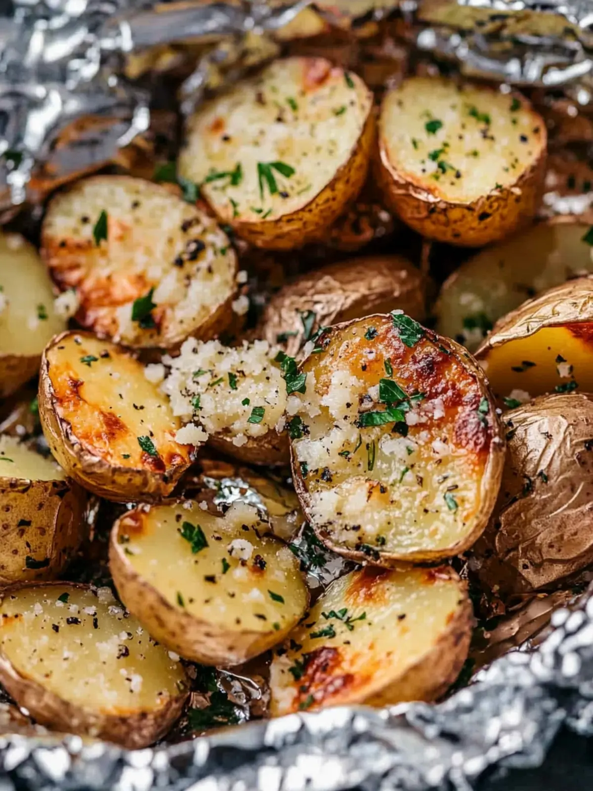 Memorial Day Parmesan Garlic Potato Foil Packets Delight 5 Memorial Day Parmesan Garlic Potato Foil Packets