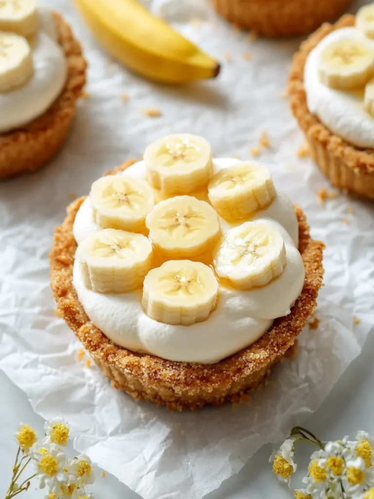 Mother's Day Mini Banana Cream Pie