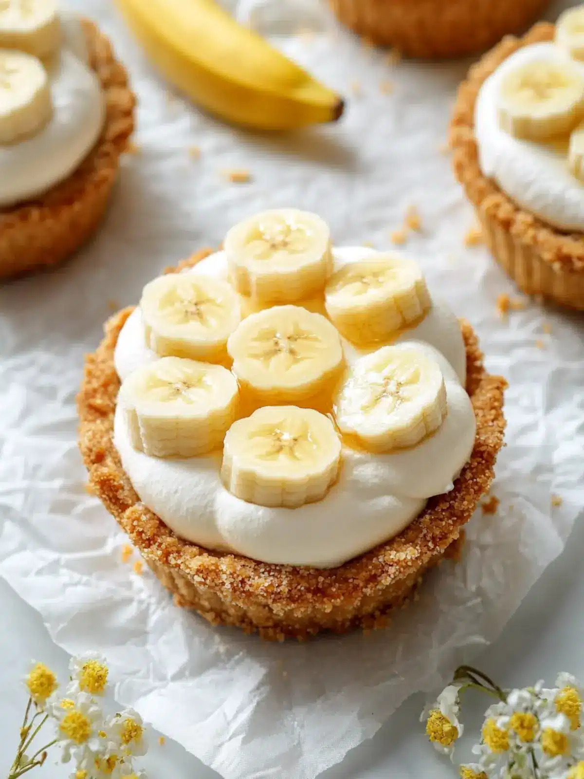 Mother's Day Mini Banana Cream Pie